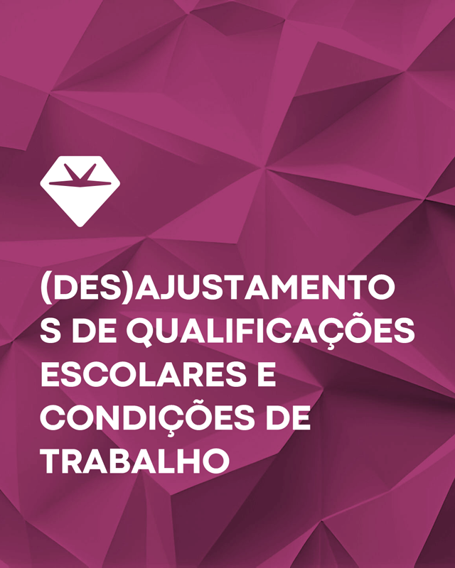 (Des)ajustamentos de qualificações escolares e condições de trabalho